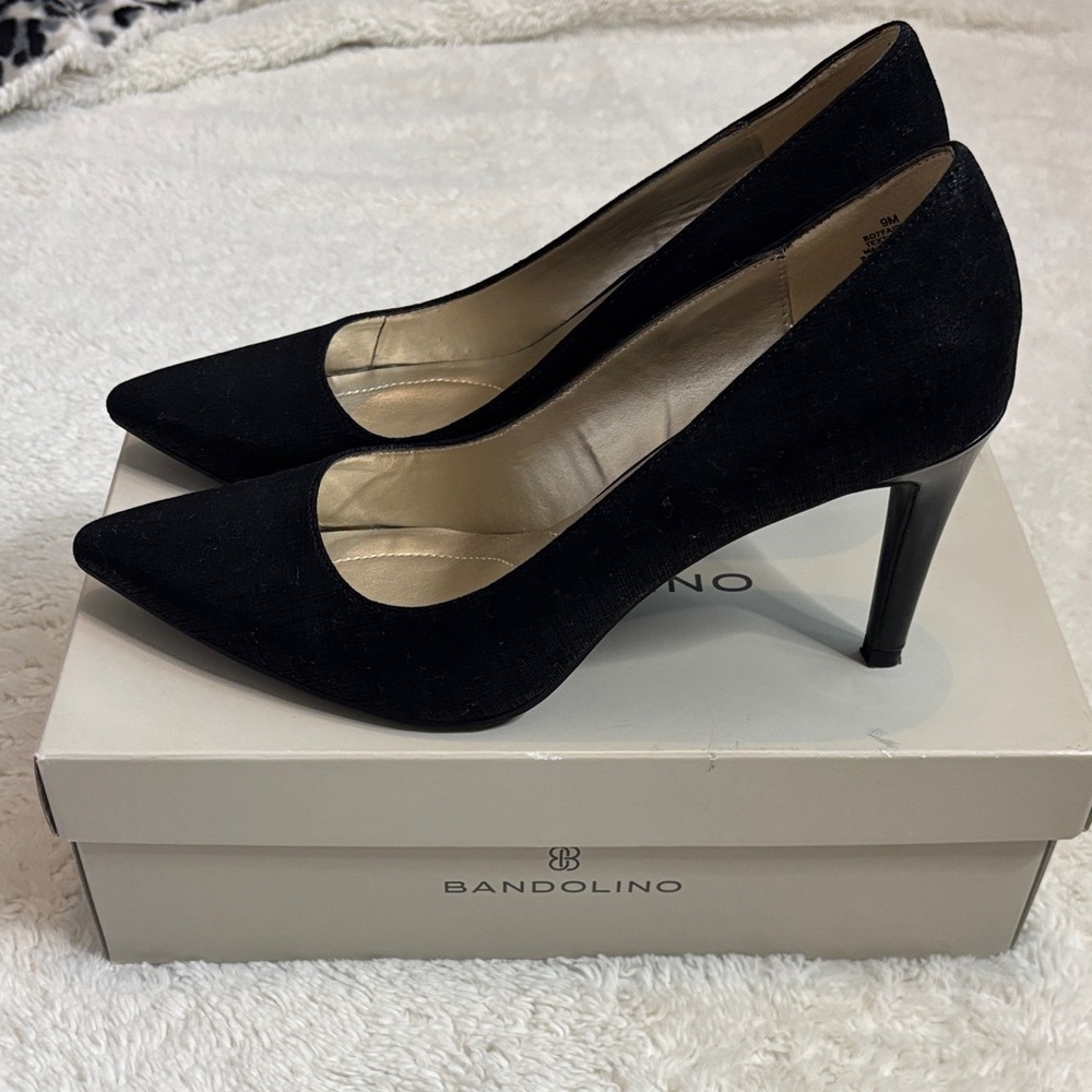 Bandolino Classic Black Heels SZ 9